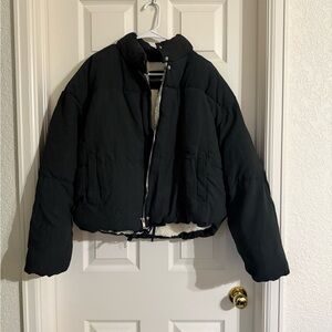 NWT Fashion Nova Black Puffer Jacket